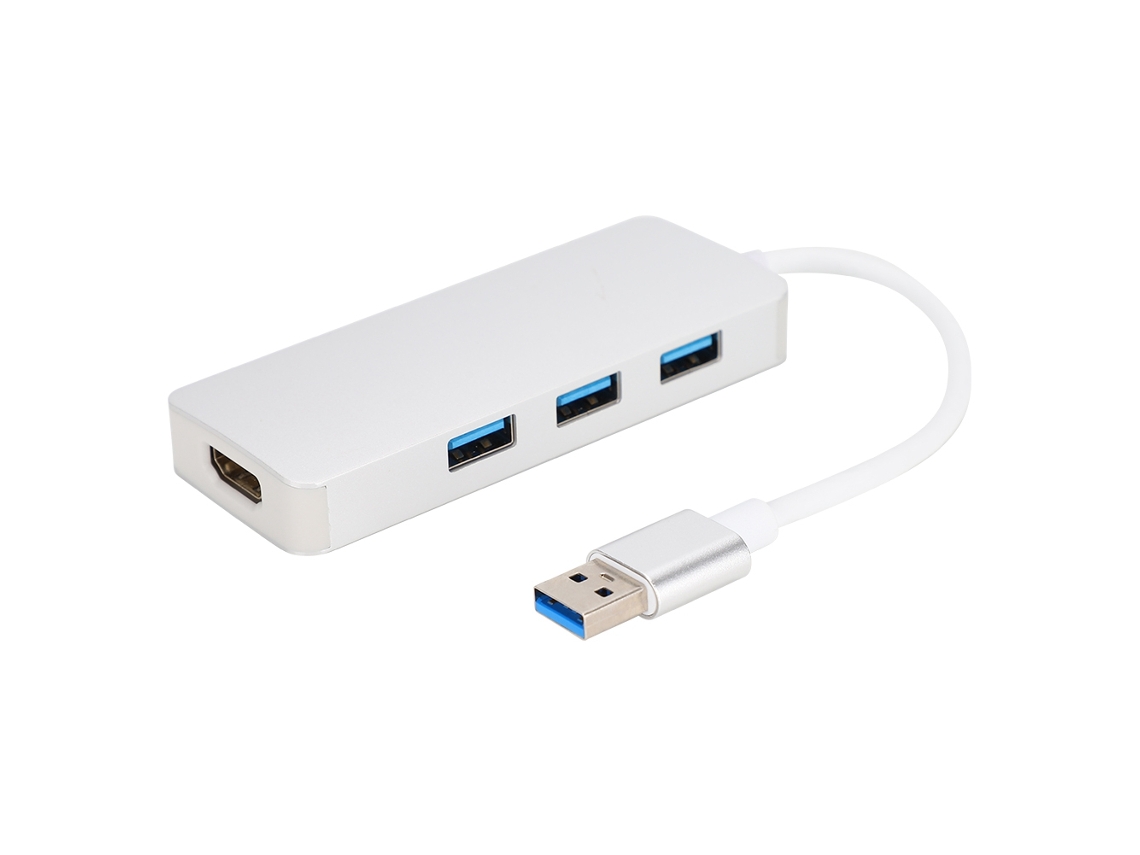 Expandidor Multifuncional (hub De 3 Portas Usb3.0 Para Hdmi)