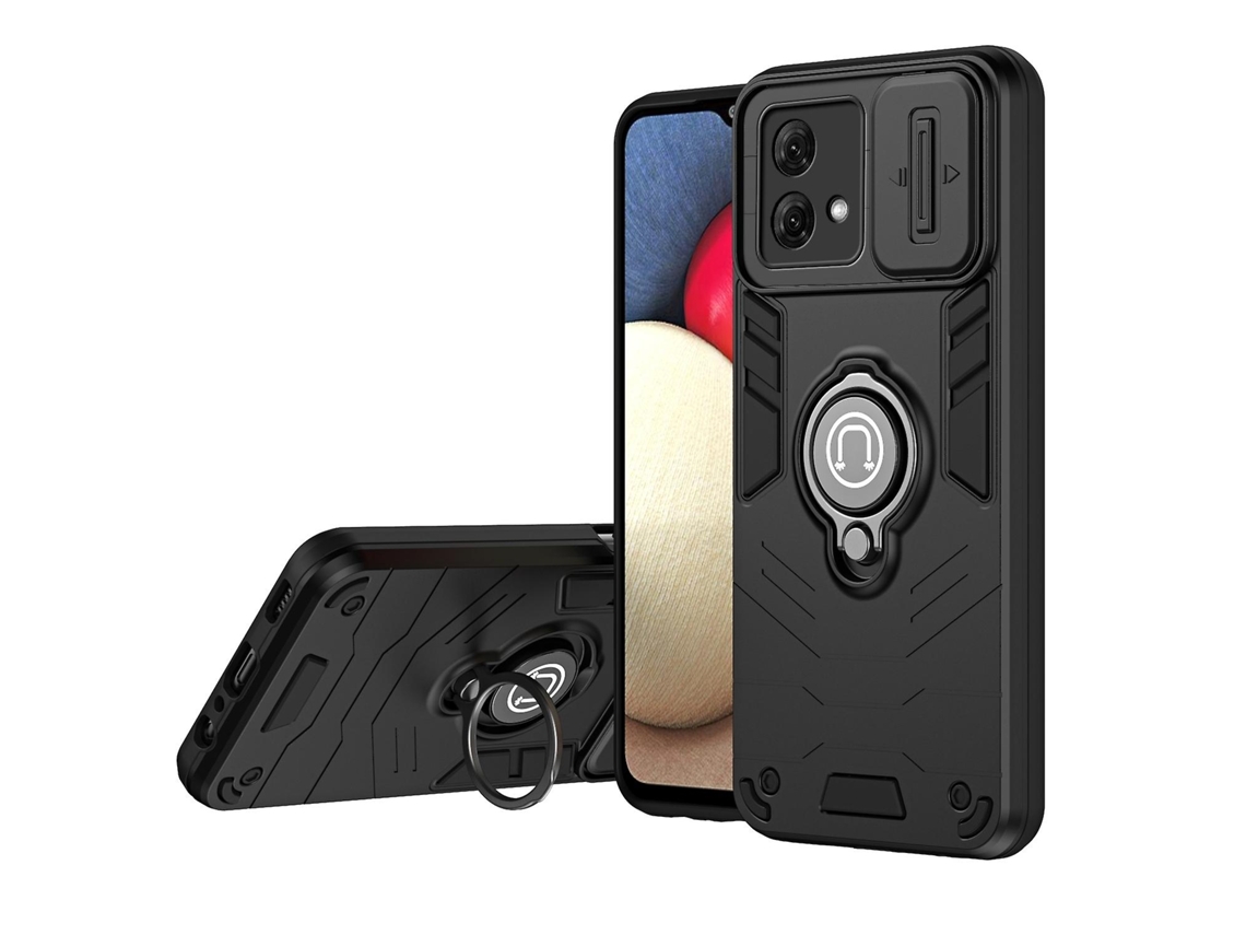 Capa Para Celular Com Suporte De Anel Para Motorola Moto G84