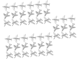 5 Conjuntos De Tachinhas Decorativas Metal Em Formato Avião Para