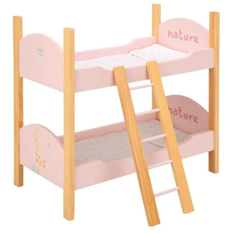 Beliche de madeira rosa com escada, variante 1 21582 Ariasp25