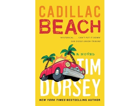 Livro Cadillac Beach de Tim Dorsey (Inglês)