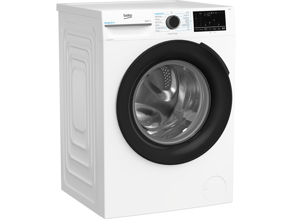 Beko B300 Bm3wfu49411b Máquina De Lavar Carregamento Frontal 9 Kg 1400 Rpm Branco