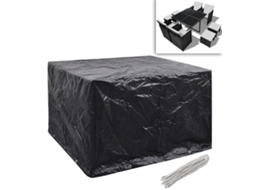 Maison Exclusive - Conjunto de Camadas para Móveis de Jardim, 2 Peças, 8 Ilhós 113x113 cm
