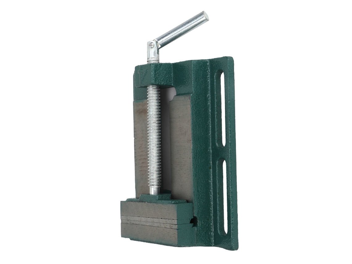 Laxiscreed - Tornillo De Bancada Para Furadeiras De 8 Polegadas, Com Aperto Forte E Mandíbulas Planas