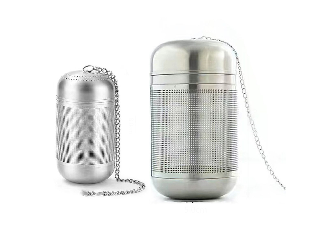 Infusor De Chá Para A Granel, 2 Unidades, Infusor De Chá Em Aço Inoxidável, Malha Microperfurada, Klb