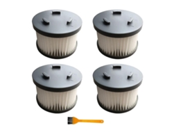 Conjunto de 4 Filtros Hepa de Reposição para Aspiradores de Pó Jimmy H8, H8 Pro, H8 Flex e H8 Plus.