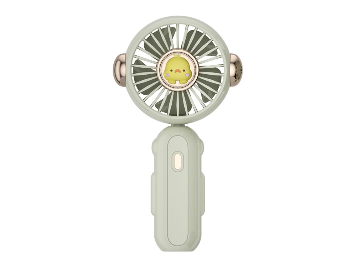 Vents Portátil Com 3 Velocidades E Recarregável Via Usb