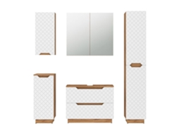 Conjunto de Móveis de Casa de Banho Lotta 5 Peças VICCO