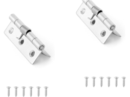 Dobradiças De Mola Em Aço Inoxidável Com Fechamento Automático Para Móveis, Portas De Madeira, Dobradiças Metálicas Para