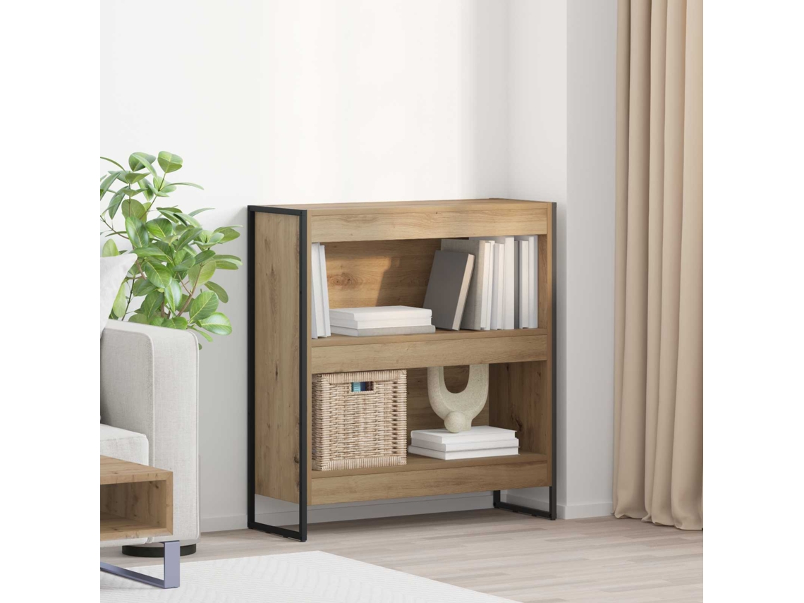 Vidaxl Gabinete De Livros 80 X 30 X 86,5 Cm Derivados De Madeira