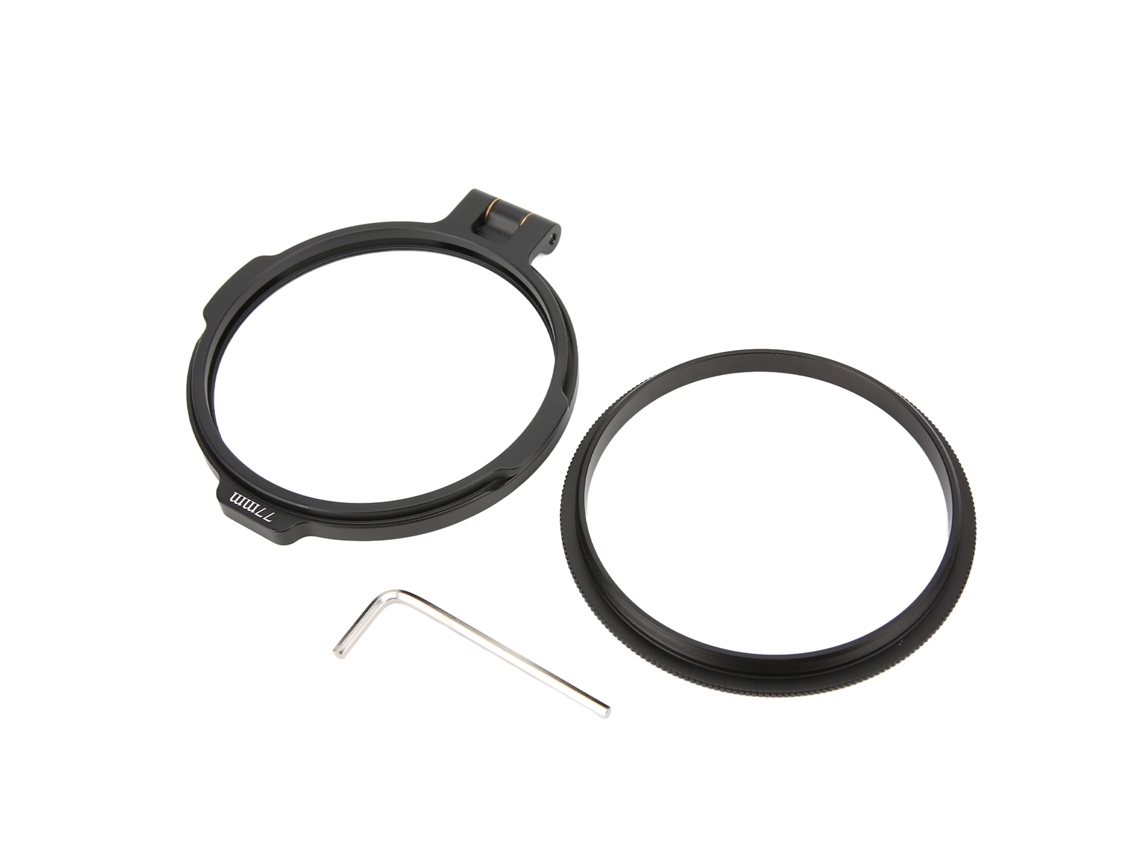 Suporte Para Filtros De Lente Duradouros Com Troca Rápida E Múltiplos Tamanhos Adaptador Anel Para Lente 77mm Acessório De Câmera