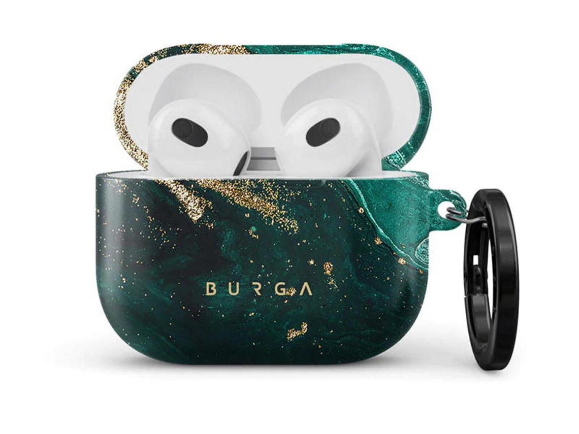 Capa BURGA Airpods 3 (Emerald)