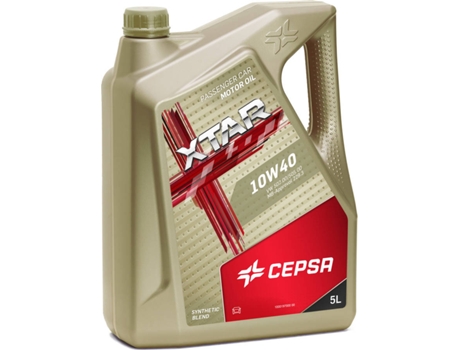 Óleo de Motor CEPSA Xtar 10W40 Synthetic 5L Ss