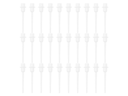100 Peças De Pregos De Plástico Para Bolo