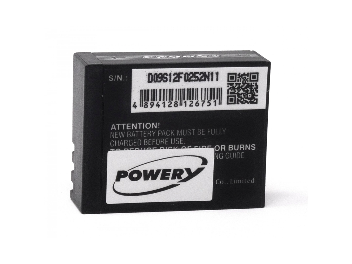 Bateria POWERY 1.30.ACV.1.7 para Câmara de Ação Activeon CX HD