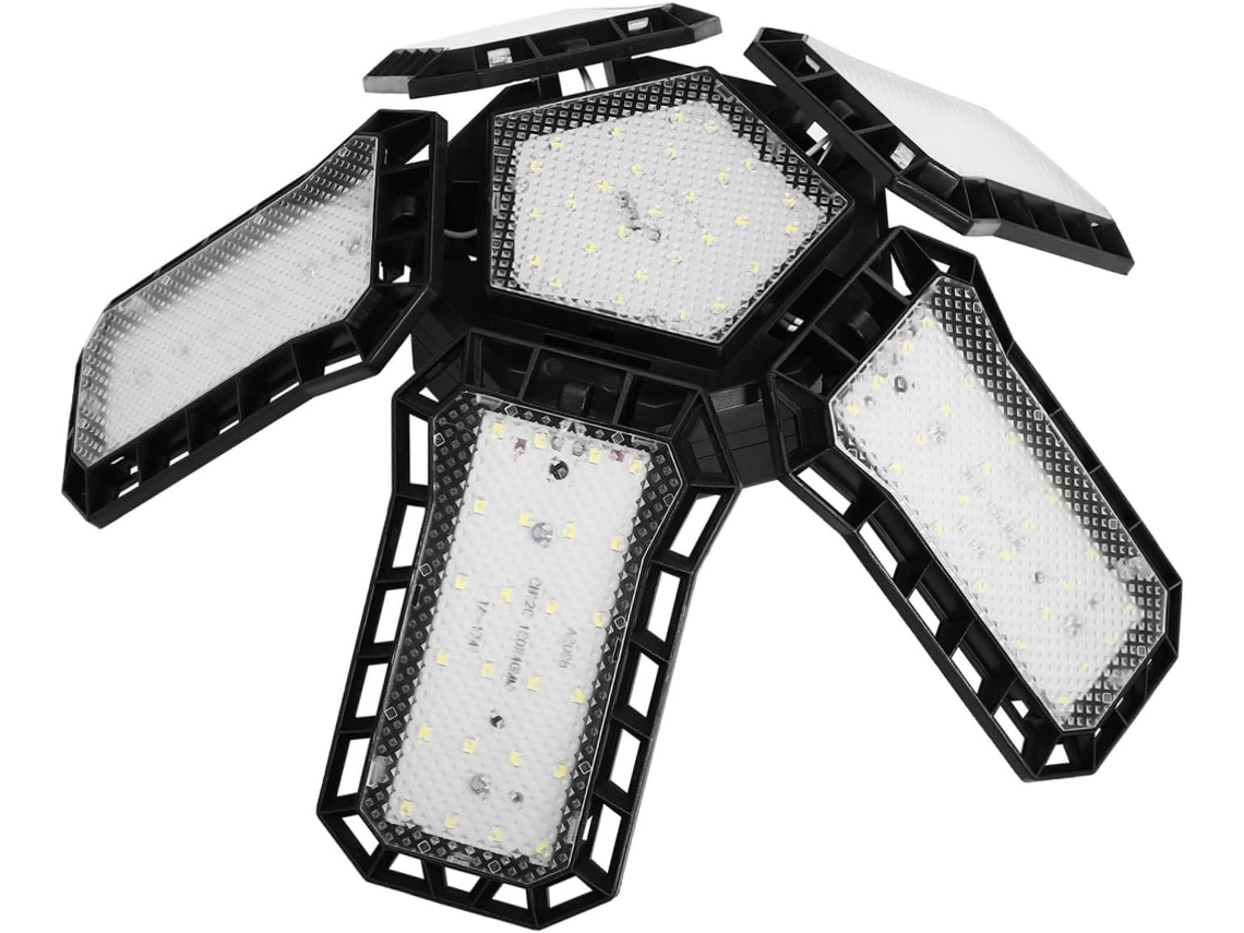 Luminária De Teto Led Deformável Para Garagem - Iluminação Interna Para Garagens E Oficinas