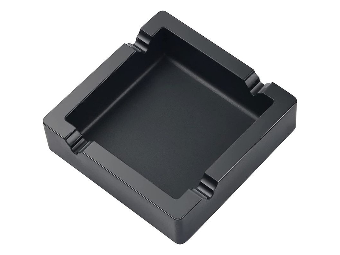 Cinto de cigarro grande de silicone preto decorativo com sulcos Nova Line