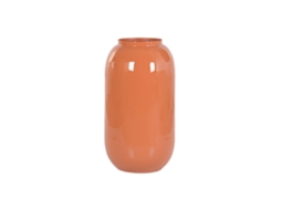 Vaso de Ferro Laqueado em Terracota, 40x40x70cm ALEXANDRA HOUSE LIVING