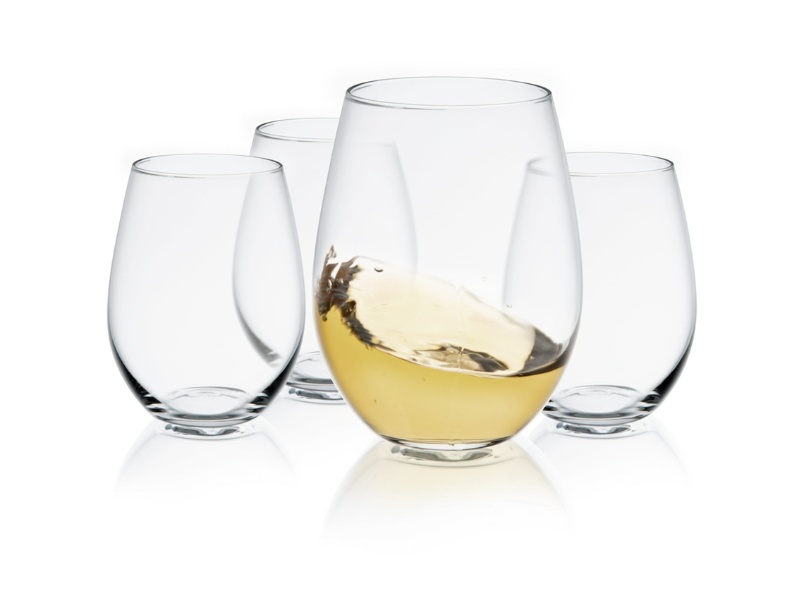 Copos De Vinho Sem Haste Para Vinho Vermelho E Branco, Copos De Vinho Modernos Com Design Elegante E Construção Resistente A Quebra, Lava Louças De Vi