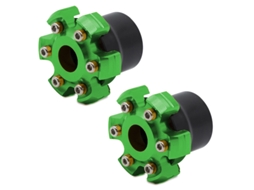 Protetor Decorativo Antiqueda Para Eixo Motor Ou Roda Ewtb-006 Verde