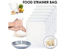 Peças de Filtro de Malha para Alimentos, Saco Reutilizável para Alimentos, Nozes, Leite, Suco de Frutas SUNNY SPACES