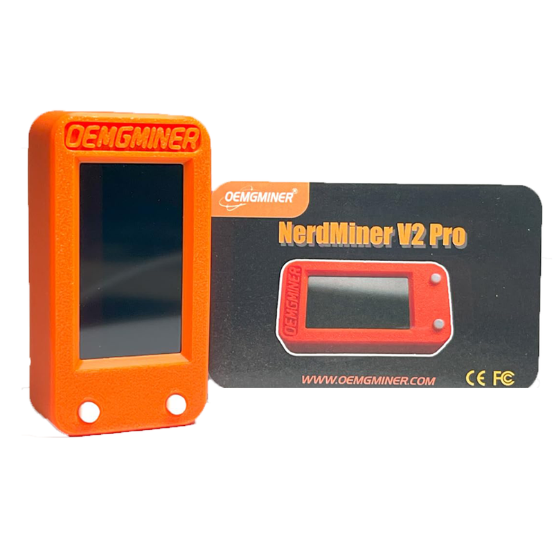 Nerdminer V2 Pro 78kh/s T Display S3 Bitcoin Miner Win 3.125 Btc Baixo Consumo De Energia Conexão Wifi E Fonte De Alimentação Usb C Oemgminer