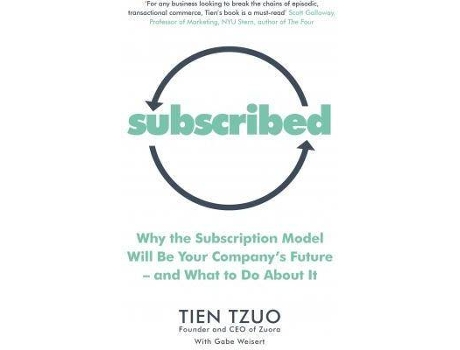 Livro Subscribed De Tien Tzuo, Gabe Weisert (Inglês)