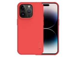 Capa De Celular Frosted Shield Pro Pc Tpu Para Iphone 14 Pro, Vermelha