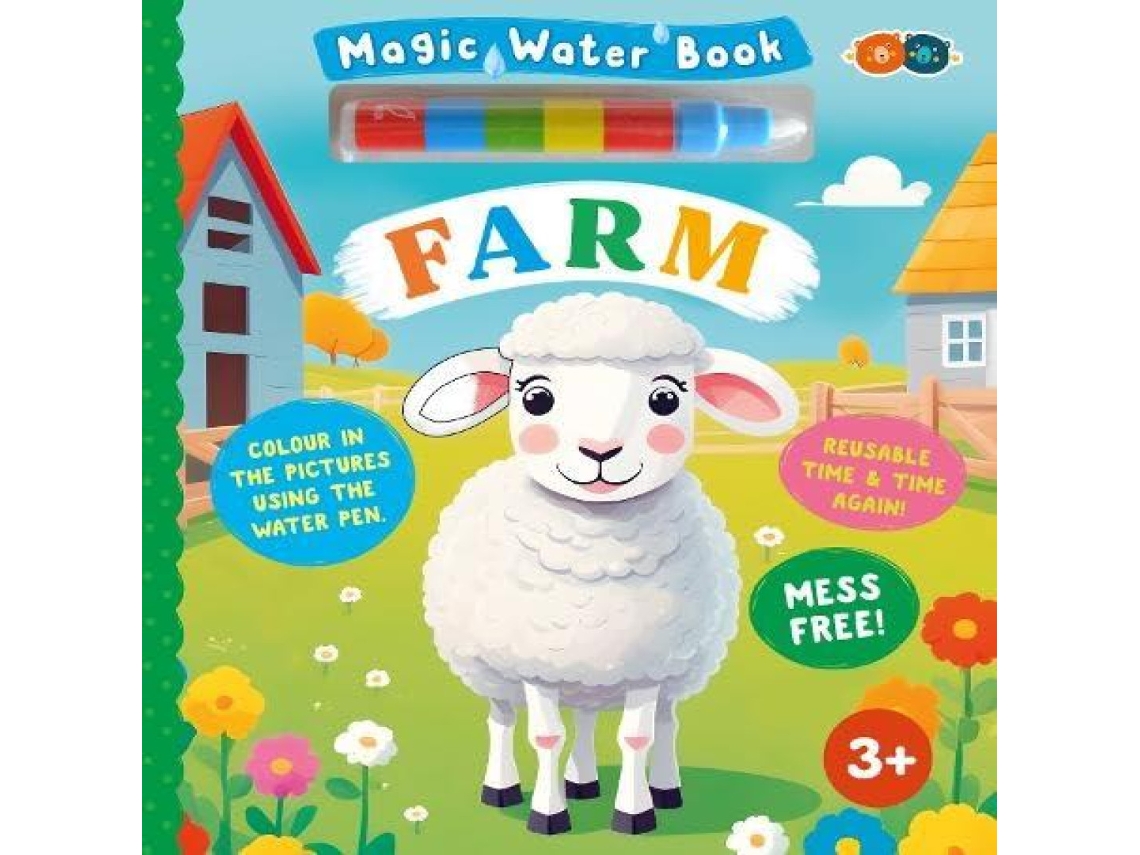 Livro Magic Water Book - Farm de Buddy and Barney Ltd (Inglês)