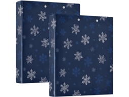 Massa Com Estampa Floco Neve, Azul Escuro, 3,8cm 1,5 Polegadas, Ideal Escola, Com 3 Carimbos E Prancheta