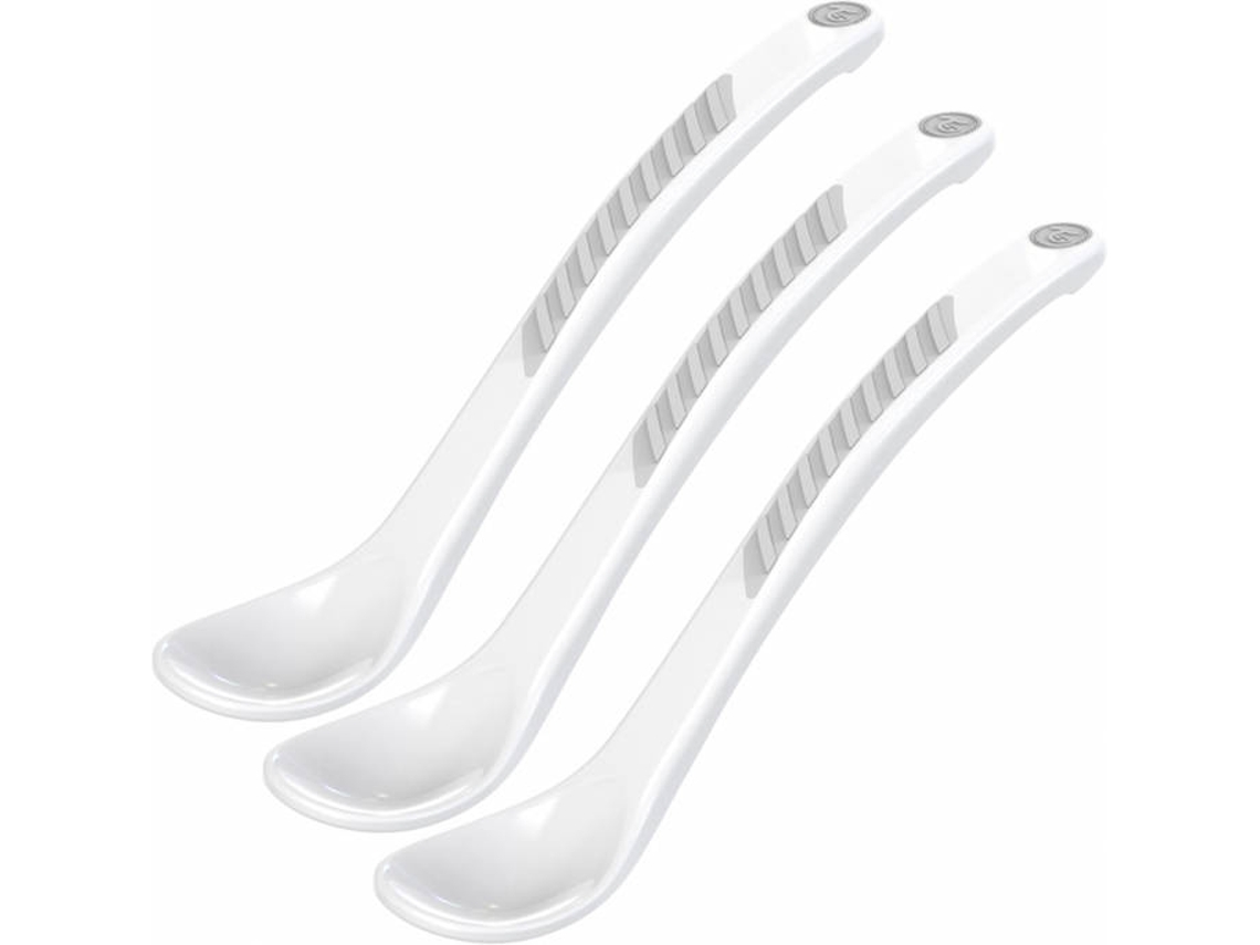Colheres TWISTSHAKE Branco 6m + Pack 3