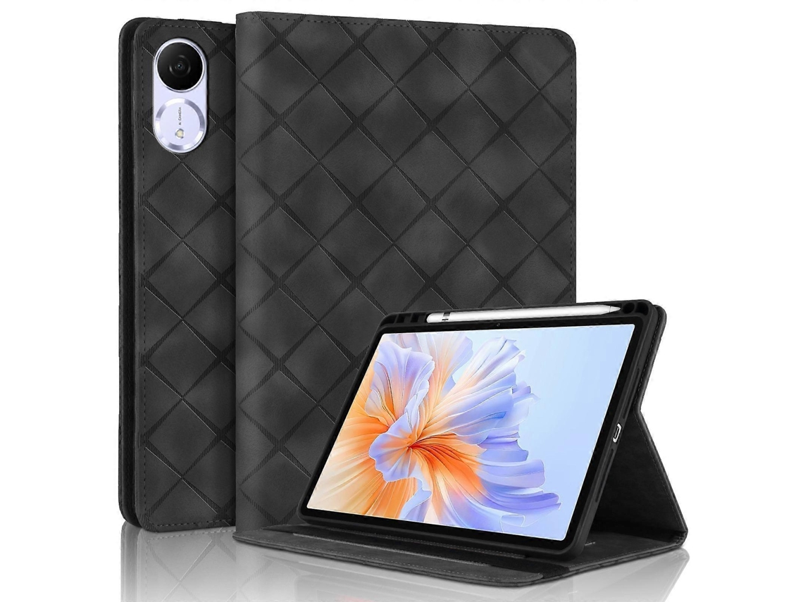 Capa de couro para tablet com relevo de diamante Webake