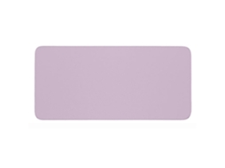 Mousepad Grande Antiderrapante E Grosso Em Pvc, Impermeável, Portátil E Dobrável, Cor Sólida, Para Jogos E Laptops Xindaren Roxo Claro Brilvibera