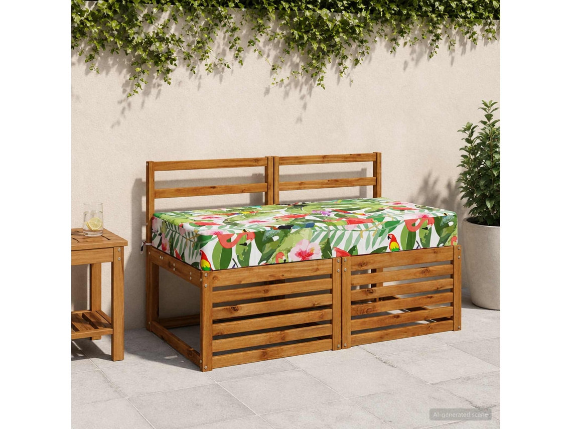 Vidaxl Almofada Assento Soest 100% Poliéster Multicolor