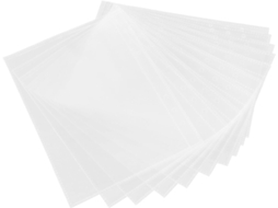 Protetores De Folhas Transparentes Em Pvc Tamanho A5 Da Ciieeo, 20 Unidades, Para Pastas De Escritório E Escolares