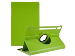 Capa De Couro Verde Para Lenovo Tab P11 Pro (2ª Ger.)