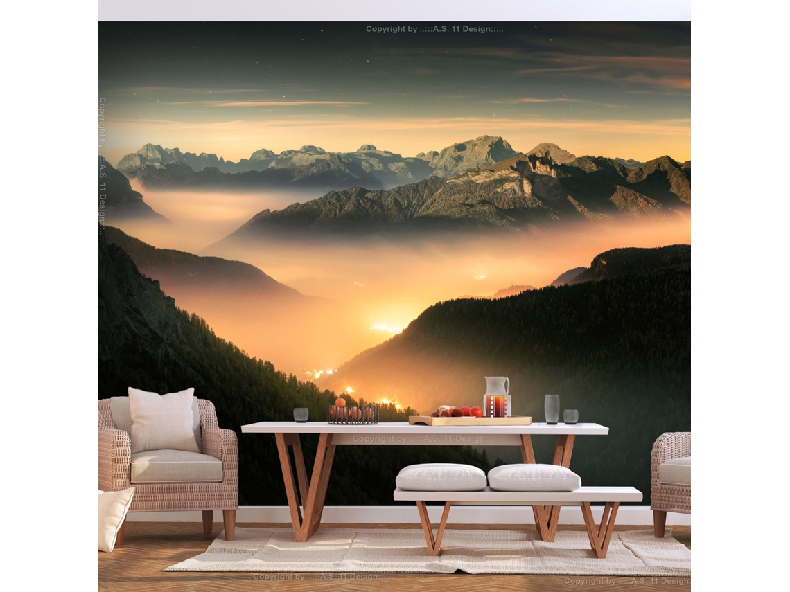 Papel de Parede ARTGEIST Mountain Breath - Third Variant (196x140)
