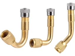 Extensor De Válvula De Pneu De Cobre De 3 Peças