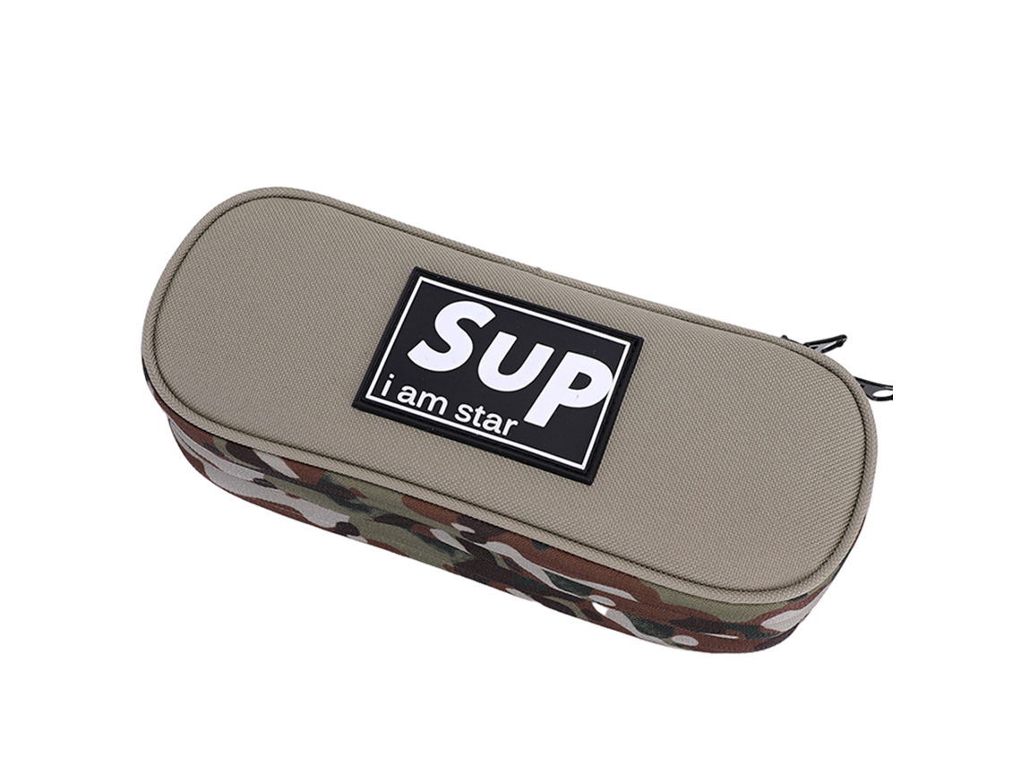 Estojo Lápis Caneta, Bolsa Portátil Para Lápis E Canetas, Organizador De Material Escolar Para Estudantes