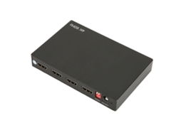 Switch Hdmi 4k Com 4 Entradas 2 Saídas E Saída De Som Óptico