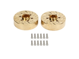 Mali pesos de Roda de Latão 2pcs Adaptadores Hexagonais para Carros Rc Crawler 1.9 2.2in Acessórios de Upgrade