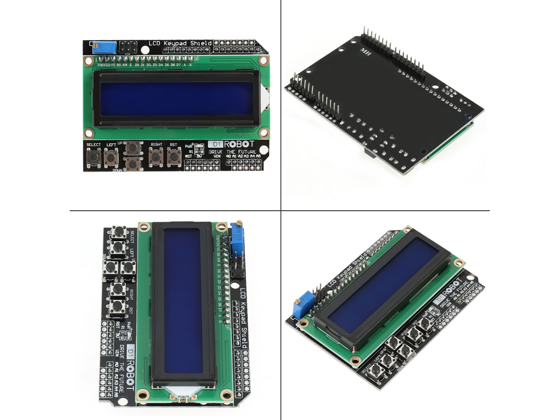 Módulo De Display Lcd1602 16x2 Para Mega 2560