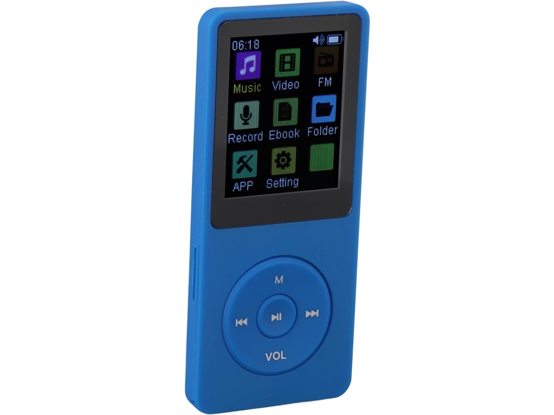 Reprodutor De Mp3 Com Bluetooth 5.0, Tela Tft De 1,8 Polegadas (sem Bateria)