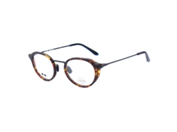 Armação de óculos de grau masculina Vuarnet VL18060002 (aço inoxidável - Havana - 145 mm - Ø 54 mm)