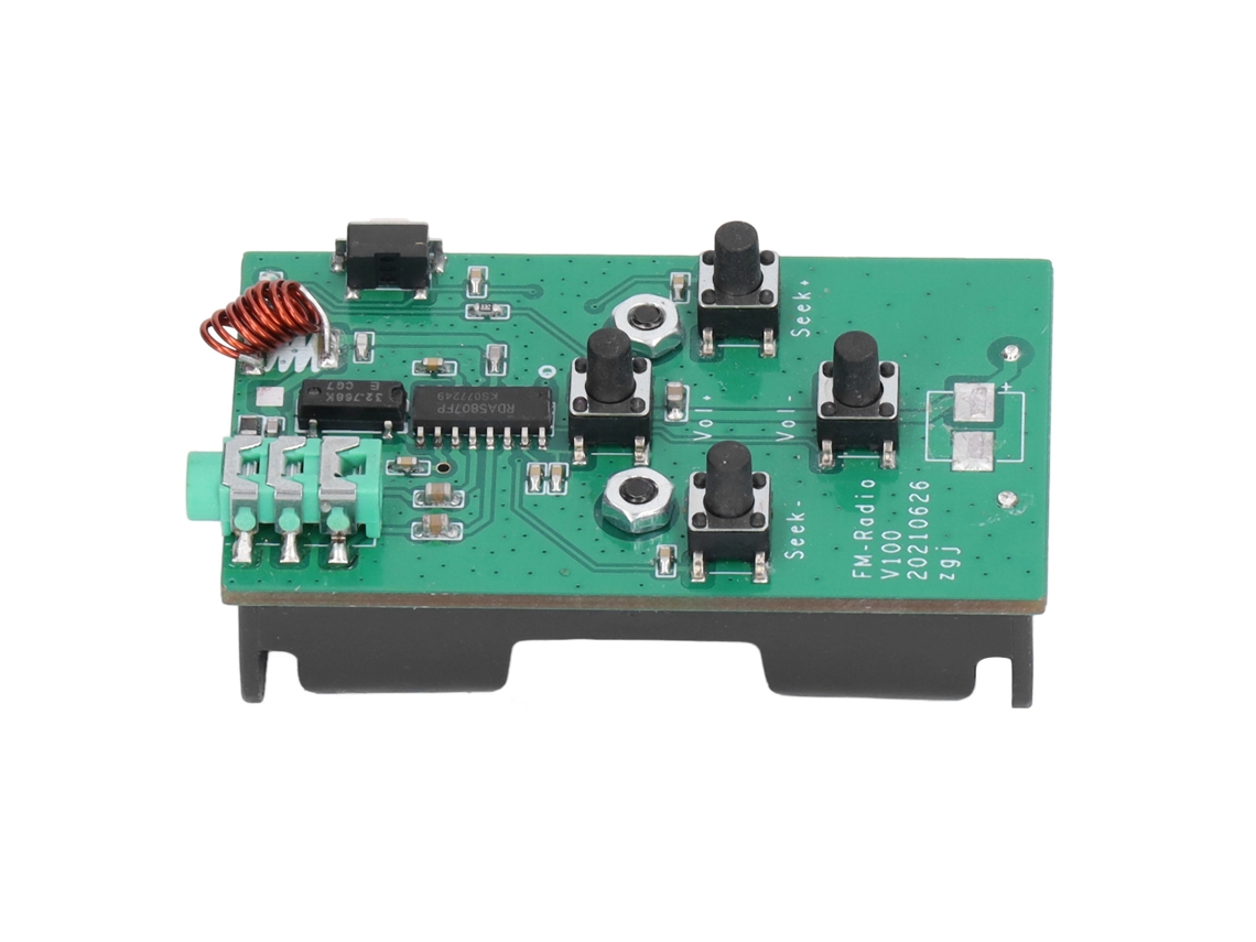 Laxiscreed Módulo Rádio Fm Ajustável 88-108mhz Com Receção Estéreo Para Sistemas De Áudio