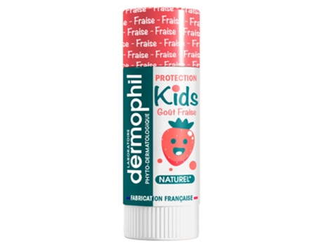 Proteção Labial Kids 4 gPerfume: Morango DERMOPHIL INDIEN