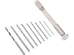 Furadeira Manual De Alumínio Para Joias Com Microbrocas, Kit