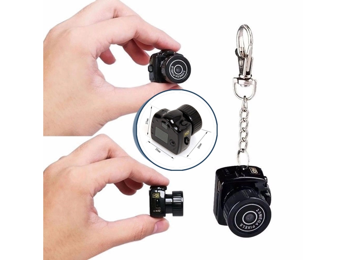 Mini Gravador Portátil De Áudio E Vídeo Y2000