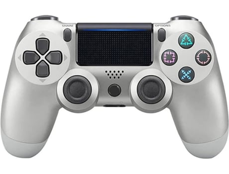 Comando PS4 KLACK DoubleShock 4 Prateado (Wireless)