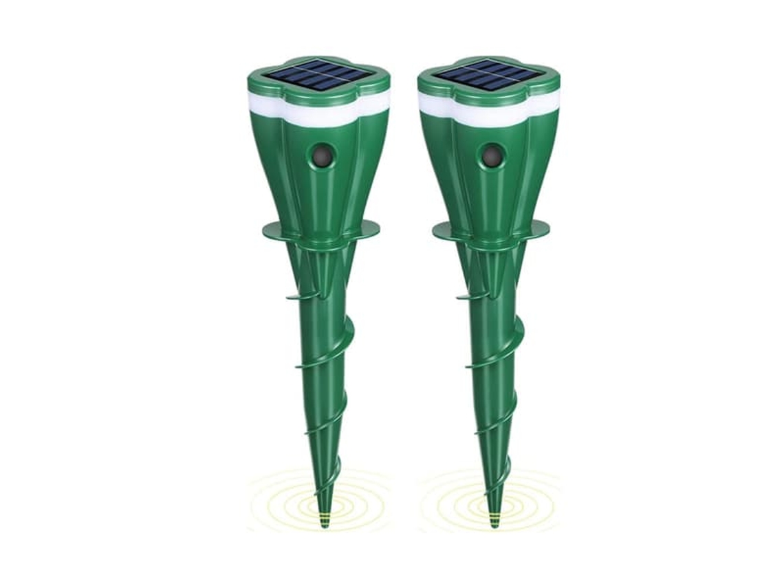 Repelente Solar de Toupeiras por Vibração Eficaz AQUAFORGE